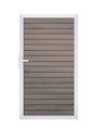 Vorschaubild GroJa Solid Rhombus Einzeltor Rahmen Aluminium EV1 1000 x 1800 mm