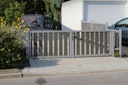 Vorschaubild TraumGarten RAJA WPC ALU XL Anthrazit Doppeltor auf Maß