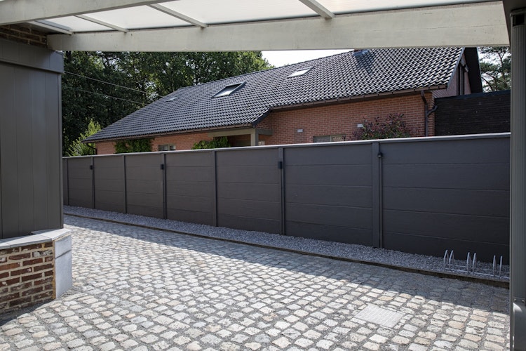 ORIGI WALLS™ Beton Sichtschutz FLACH Betongrau