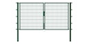 Vorschaubild Alberts® Doppeltor Flexo,fvz.grün Kst.b.RAL 6005,li.BxH1000+2000x1800,PF80x80/2500mm 646660