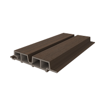 Handmuster-NewTechWood Fassadenverkleidung Castellation Pro 65 - Ipe