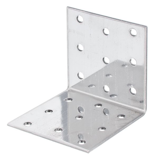 Alberts® Lochplattenwinkel Edelstahl  60x60x60 mm