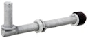 Vorschaubild Alberts® Kloben z.Durchschrauben,ein Paar,feuerverz.,Dornst.⌀16mm,Länge 190mm,Gew.M16 