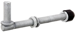 Alberts® Kloben z.Durchschrauben,ein Paar,feuerverz.,Dornst.⌀16mm,Länge 190mm,Gew.M16 