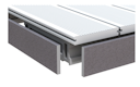 Vorschaubild TraumGarten DreamDeck Abschlussleiste anthrazit 10x80x2000