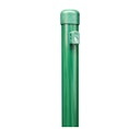 Vorschaubild Alberts® Zaunpf.,zinkp.grün Kst.b.,Länge 1500mm,Pfostenst. ⌀38mm,Geflechth. 1000mm 613006