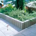 Vorschaubild Diephaus RECHTECK-Palisade GRAU 40/16,5/12 CM