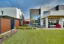 Vorschaubild aMbooo Zaunsystem Acapulco HPL Element, 1200 x 1830 x 6 mm, Anthrazit, für Alu Pfosten Acapulco