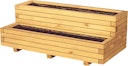 Vorschaubild T&J VITJA Blumenkübel B 100 x T 50 x H 40 cm, 2 Stufen inkl. Folieneinsatz