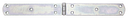 Vorschaubild Alberts® Kistenband, galv. gelb verzinkt, LxB 400x40x3 mm 315788