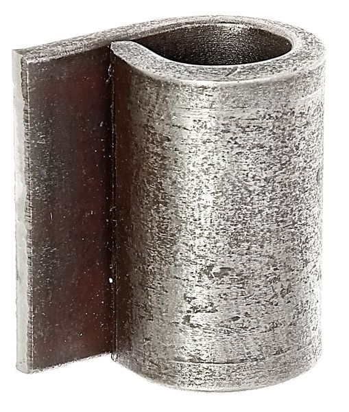 Alberts® Anschweißband f.Metallt.,⌀16mm,Abstand Außenkante-Mitte Rolle 25mm