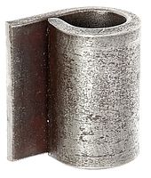 Alberts® Anschweißband f.Metallt.,⌀16mm,Abstand Außenkante-Mitte Rolle 25mm