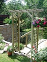 Vorschaubild T&J CLEMATIS Eingangspergola gerade 160 x 210 x 62 cm