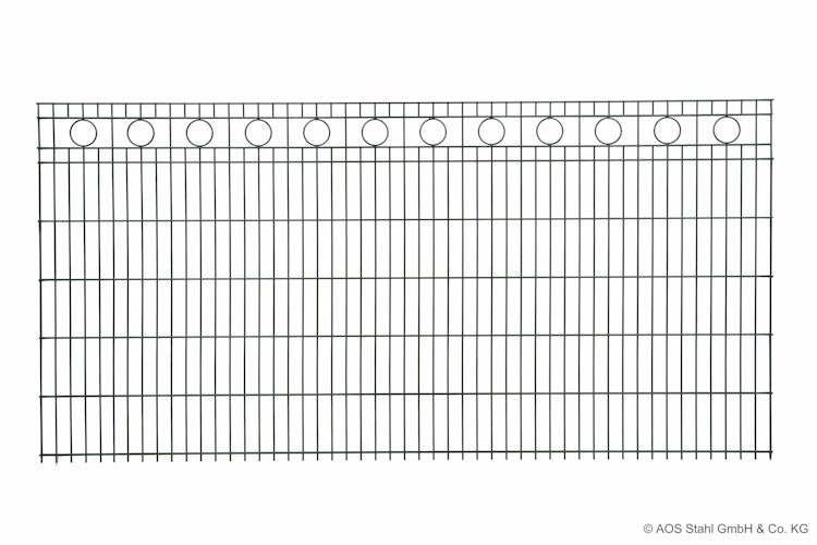 dz Schmuckzaunmatte Residenz standard ROM