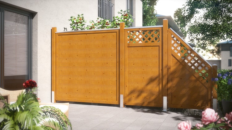 TraumGarten Arzago 179x179 cm mit Rankgitter