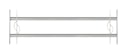 Vorschaubild Alberts® Fenstergitter Secorino Style,ausziehbar,galv.blau verzinkt,HxB-B 300x1000-1500mm 