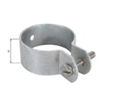 Vorschaubild Alberts® Schelle,Befest. v.Streben u.Spannbrücken an Pfosten,feuerverz.,⌀42mm,Breite22mm 655426