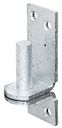 Vorschaubild Alberts® Kloben ⌀13 mm auf Platte 100x35 mm feuervz.
