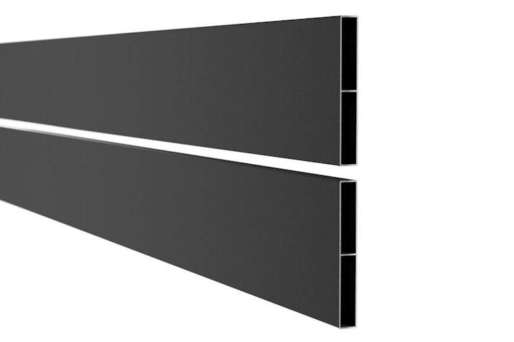 dz Alu Steckzaunelement VIDUAL Line 150 Distanz 10 mm für Pfosten 90/90 mm