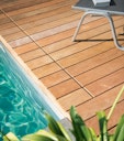 Vorschaubild OSMO Terrassendiele Ipe glatt / glatt FAS, KD