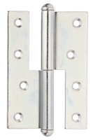 Alberts® Aushebescharnier, sendzimirverzinkt, links, LxB 120x88 mm 341244