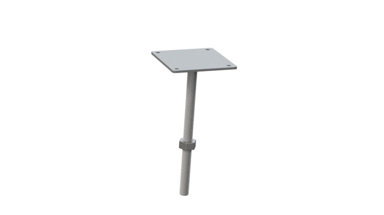 Cobra Fastener Fundamentgrundschraube Ø 60cm 800mm für Pfosten feuerverzinkt