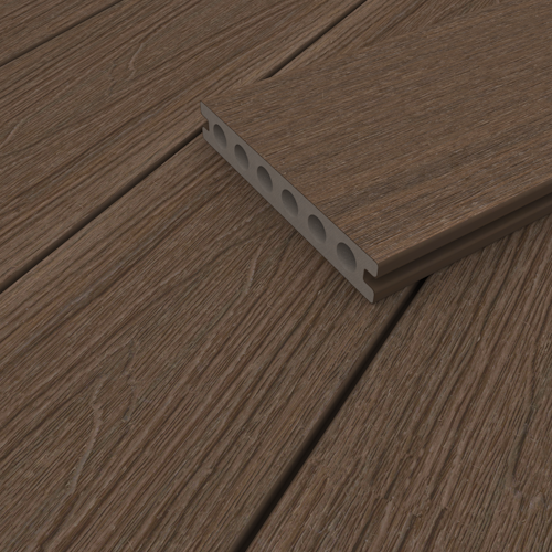 NewTechWood Deluxe WPC-Terrassendiele Hohlkammer Ipé  23 x 138 mm