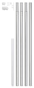 Vorschaubild Alberts® Fahnenmast Alu Ø50/6200