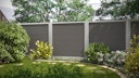 Vorschaubild TraumGarten Design WPC Alu Rahmen Silber 1800 x 1800 mm