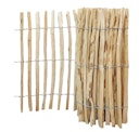 Vorschaubild NOOR Staketenzaun Berg-Haselnuss 0,90 x 5 m 3-5 cm L.-Abstand