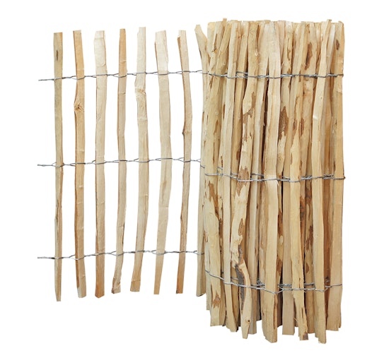NOOR Staketenzaun Berg-Haselnuss 0,90 x 5 m 3-5 cm L.-Abstand