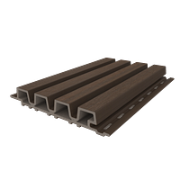 Handmuster-NewTechWood Fassadenverkleidung Castellation Pro 35 - Ipe