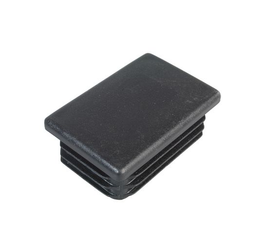 Alberts® Pfostenkappe für Vierkant-Metallpfosten, Kunststoff, schwarz, 60x40 mm 654382