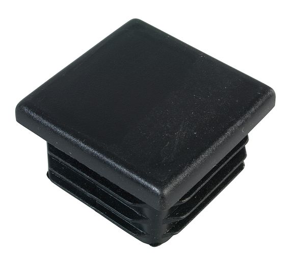 Alberts® Pfostenkappe für Vierkant-Metallpfosten, Kunststoff, schwarz, 80x80 mm 657741
