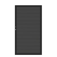 TraumGarten SYSTEM NEO PLATINUM Einzeltor Anthrazit-Rahmen 980 x 1800 mm