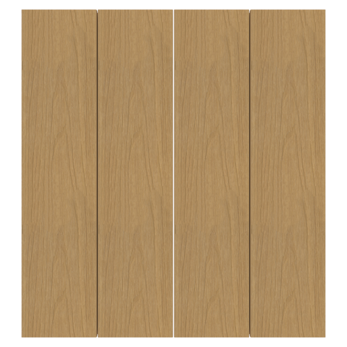 NewTechWood Deluxe WPC-Terrassendiele Hohlkammer Red Cedar  23 x 138 mm