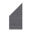 Vorschaubild TraumGarten System WPC Platinum Zaun-Anschluss-Set