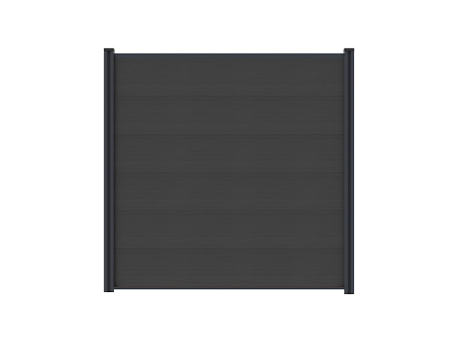 T&J MAX XL WPC Steckzaunset 175 x 168 cm