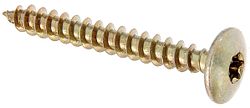 Alberts® Holzschraube Maxi-Fix gelb verzinkt SxL ⌀6x50 mm Box à 4 St. 