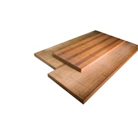 aMbooo Terrassendiele Bambus Mega Deck in Coffee