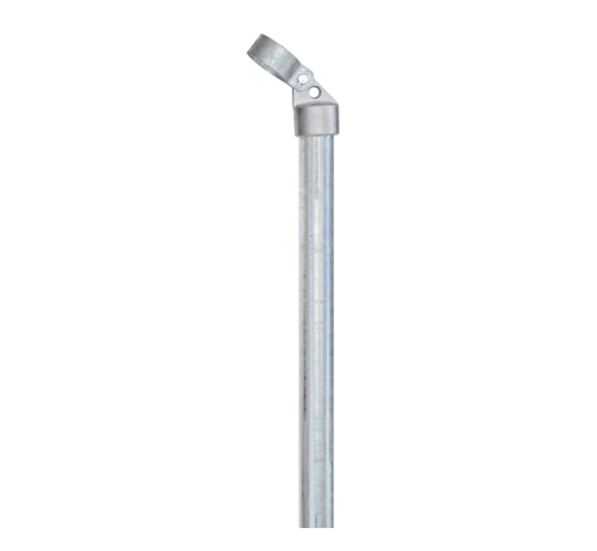 Alberts® Strebe, feuerverzinkt, Länge 2000 mm, Strebenst. ⌀34 mm, Schelle⌀42 mm 629823