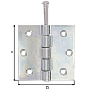 Vorschaubild Alberts® Scharnier  76 x 76 mm