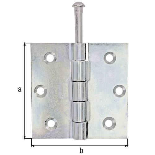 Alberts® Scharnier  76 x 76 mm