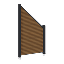 Vorschaubild NewTechWood Modena Sichtschutzelement WPC 900 x 900/1830 mm