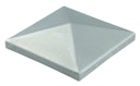 Vorschaubild Alberts® Pfostenkappe,für Metallpfosten,Stahl roh,zum Anschweißen,LxB 80x80 mm