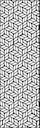 Vorschaubild GroJa Design Leafs XL Anthrazit DB 703 180x60cm inkl. Befestigungsmaterial