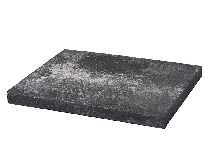 WESERWABEN® Mauerabdeckung Flach FVU Anthrazit-Weiß meliert