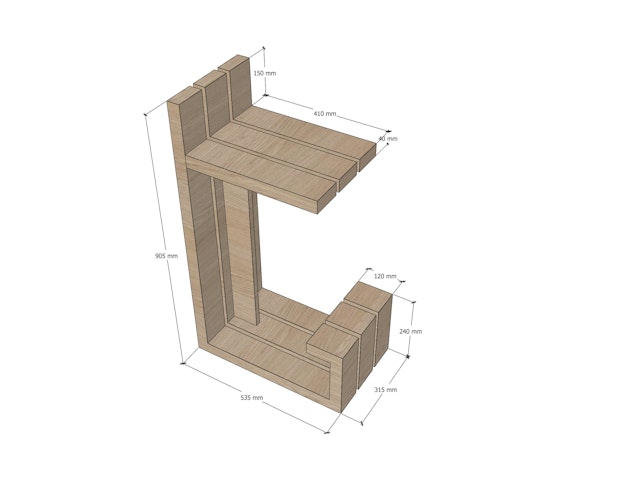WWOO Designbeton-Outdoorküche Pete