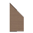 Vorschaubild TraumGarten System WPC Classic Zaun-Anschluss-Set