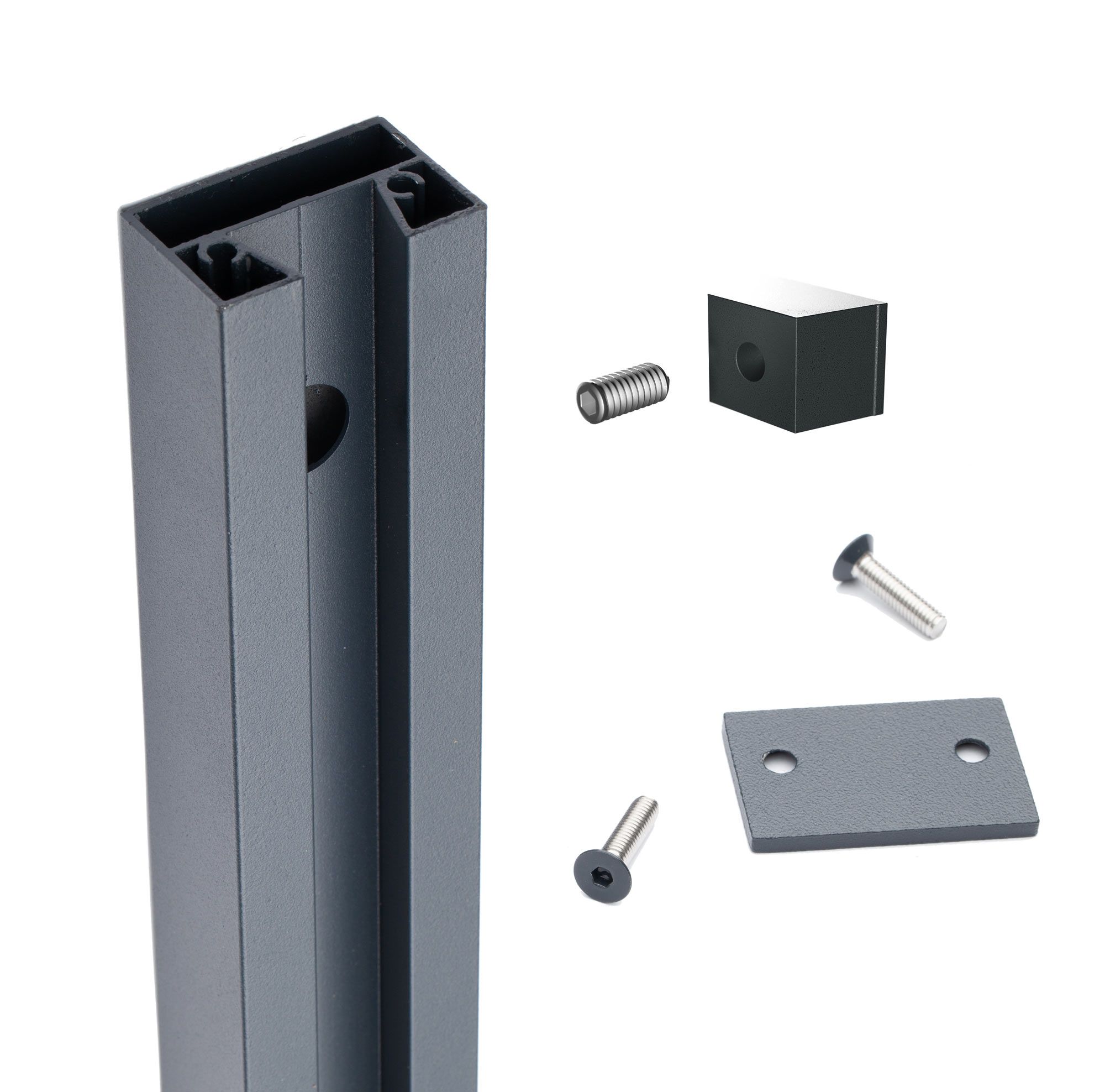 dz VIDUAL Wandanschlussleisten-Set - 1840 - 7016FS